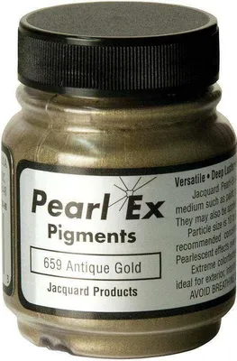 Produktbild von Jacquard Pearl Ex Pigment Spielzeug 21 g Antikgold kreativ