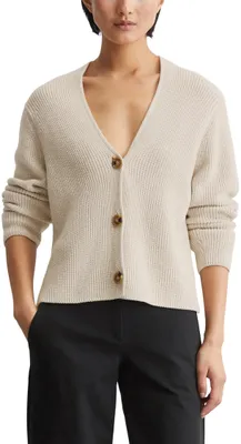 Produktbild von Marc O'Polo Cardigans Long Sleeve Damen Cardigan Sweater, Weiß, XXL