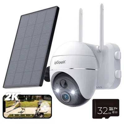 Obrázek produktu pro sledovací kamery ieGeek s PTZ, venkovní wifi kamera s PIR senzorem pohybu