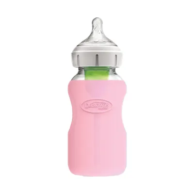 Produktbild von Dr. Browns Weithals-Flaschenschutz 270 ml Rosa
