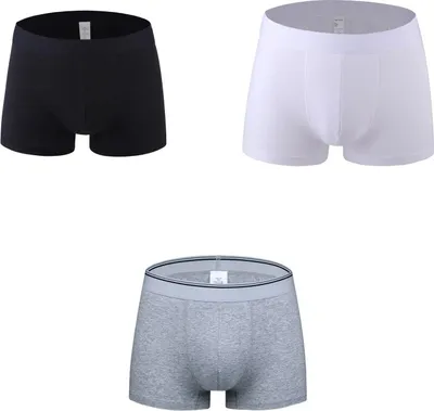 Produktbild von INF Herren Baumwollunterwäsche 3er-Pack mit mittelhohem Bund - Komfort & Atmungsaktivität L