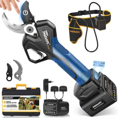 Obrázek produktu pro Elektrický prořezávač, průměr řezu 40 mm, baterie 21V 4Ah, SW-PRU-40 4AH 4AH