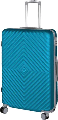Produktbild von Reisekoffer Hartschalenkoffer Check-In Koffer L Petrol 77x50x29cm ABS Kunststoff