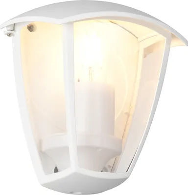 Produktbild von LED Außenwandleuchte Outdoor Fassadenbeleuchtung Terrassenlampen Weiß, Höhe 20cm