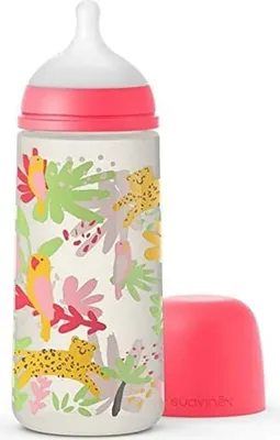 Zdjęcie produktu dla PRINTS butelka dla niemowląt ze smoczkiem fizjologicznym L 360ml