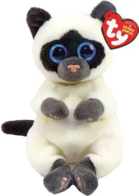 Produktbild von Miso Siam Katze Beanie Bellies, 17 cm