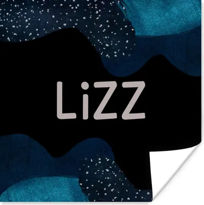 Produktbild von MuchoWow® Poster Lizz - Pastell - Mädchen 50x50 cm - Wohnzimmerdekoration