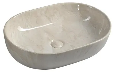 Produktbild von DALMA Keramik-Waschtisch 59x42 cm, marfil