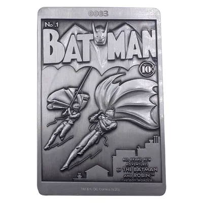 Image de FaNaTtik DC Comics Metallbarren Batman Limited Edition FNTK-THG-DC01