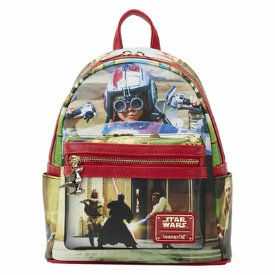 Zdjęcie produktu dla Plecak Star Wars by Loungefly z serii Scenes Phantom Menace