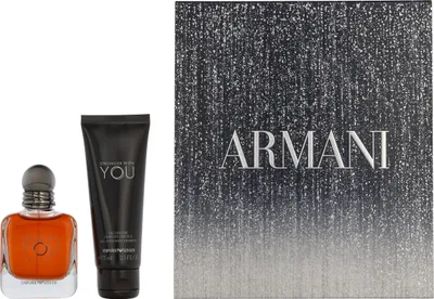 Obrázek produktu pro Edp sprej 50ml/sprchový gel 75ml Armani Stronger With You Men Intense Giftset