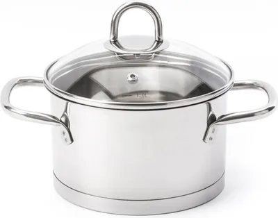 Produktbild von SSW Kitchen Q Profi Star Kochtopf mit Deckel, Edelstahl, Ø 16 cm, 1,9l