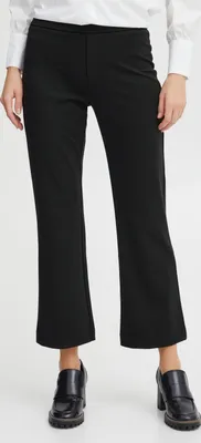 Image de fransa 20611825 Pantalon pour femme, en tissu, coupe large, coupe classique, taille normale