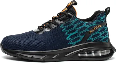 Produktbild von Sicherheitsschuhe Herren-Arbeitsschuhe Herren-Stahlkappe Leichte Arbeitsschuhe Bequeme luftgepolsterte Sportschuhe Schutzschuhe
