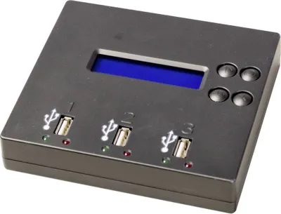 Produktbild von Renkforce UB300 2fach USB-Kopierstation USB-A (USB 2.0) tragbar