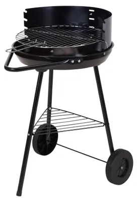 Produktbild von Elzusha – Kompakter Holzkohlegrill, 40 cm – Tragbar und robust