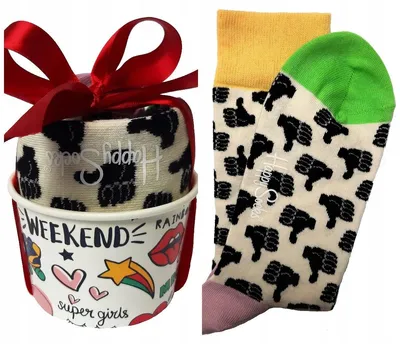 Produktbild von HAPPY SOCKS Fröhliche Socken Herren Damen Größe 41-46 Geschenk