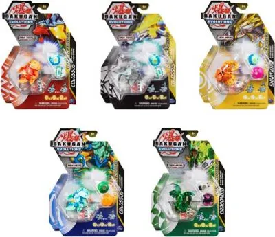 Immagine prodotto di SPIN MASTER Bakugan Evolutions - Sfera metallica Platinum Colossus + nanosfere 6063394