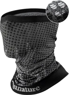 Immagine prodotto di Qunature sciarpa multifunzionale tubo sciarpa all'aperto maschera moto sciarpa sport scaldacollo nero