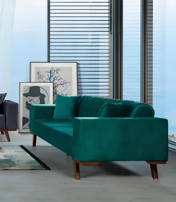 Image de Design Meuble 3 places Canapé 3 places Coussin Lounge Canapés Nouveau