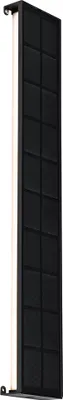 Produktbild von Außenwandleuchte Schwarz 60 cm inkl LED 4 Stufig dimmbar mit Solar Serena