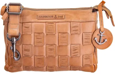 Produktbild von Harbour 2nd NL.11157 New Lines Elisa Leder Umhängetasche klein Caramel