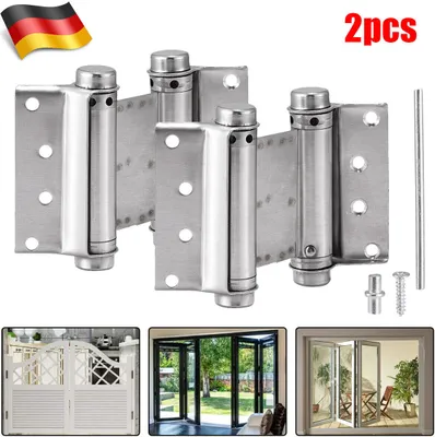 Produktbild von 2XPendeltürscharnier Pendeltürband Edelstahl Schwingtüre Türscharnier Scharnier