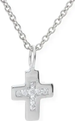 Produktbild von JuwelmaLux Kreuz Anhänger Silber 925 mit Zirkonia JL20-02-0157
