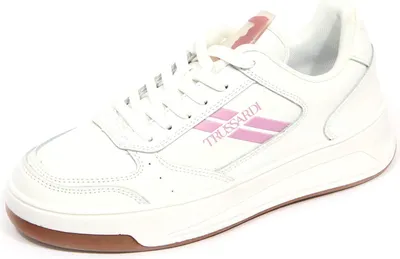 Zdjęcie produktu dla H6826 sneaker donna TRUSSARDI YURY LOW buty skórzane damskie