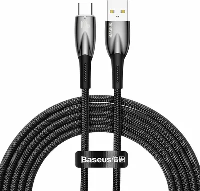 Zdjęcie produktu dla Baseus kabel Glimmer Series USB-A - USB-C 100W 480Mb/s 2m