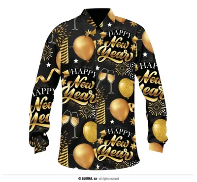 Imagen del producto de Celebración de Nochevieja: Vestimenta elegante, conjunto para fiesta de Nochevieja, estilo festivo, Navidad, noche de Año Nuevo, diseño glamuroso, diseño alegre, moda festiva. Talla: 52 - 54 (L). Color: