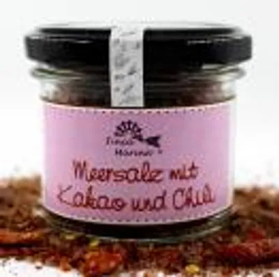 Produktbild von Meersalz mit Kakao und Chili 90g