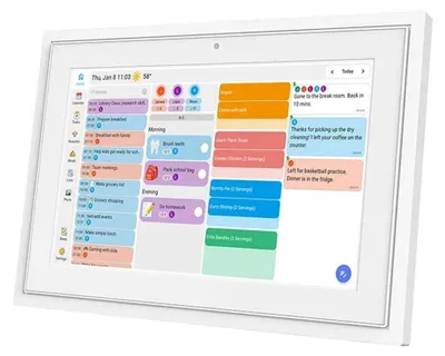 Immagine prodotto di XORO CPF 10 E1 – Organizer familiare intelligente, calendario digitale con touchscreen da 10"