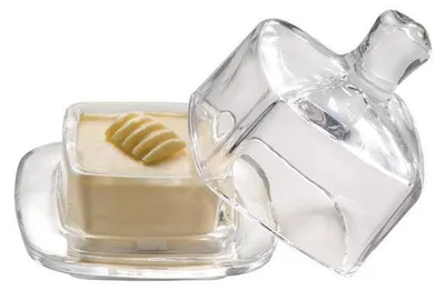 Produktbild von APS 15926 Butterservierer, Butterglocke, 9 x 9 cm, Höhe 9 cm, Glas