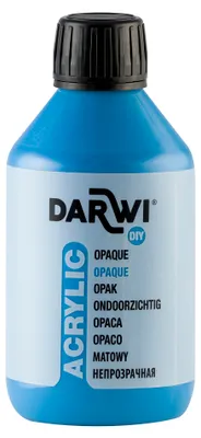 Image de Darwi Opak Peinture acrylique bleu clair 250 ml 1 pièce