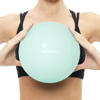 Zdjęcie produktu dla Piłka do Pilatesu i Jogi PROIRON 25 cm zielona