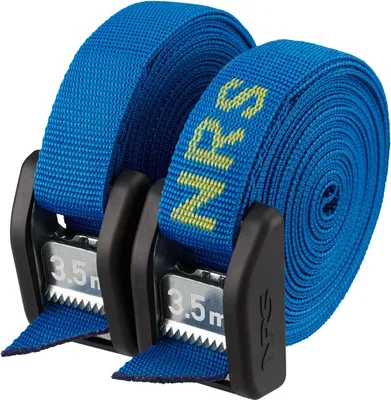 Produktbild von NRS Buckle Spanngurt mit Gummischutz Iconic Blue 3,5 m