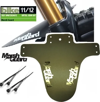 Produktbild von Marsh Guard Plus Mud Schutzblech Fender Schwarz/Logo Schwarz