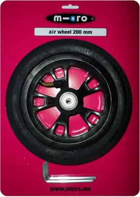 Produktbild von Micro Scooter Rad 200mm Luftreifen - Ersatzteil für Tretroller