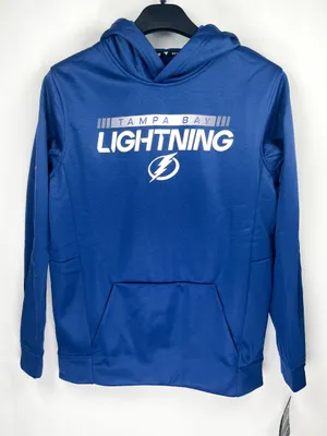 Obrázek produktu pro Dětská mikina Tampa Bay Lightning NHL Authentic Pro Hood Po Hoodie Velikost: Dětské M (10 - 12 let)