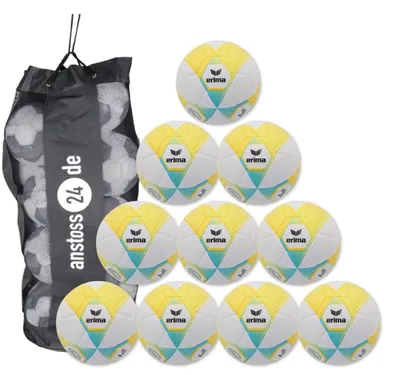 Produktbild von Ballset erima Jugendball - Hybrid Lite 350 v26 inkl. Ballsack 10 Bälle 4