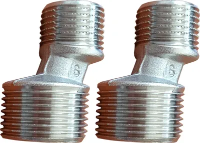 Obrázok produktu pre 2 kusy 1/2" x 3/4" redukcia pre pripojenie sprchového kohútika s vonkajším závitom
