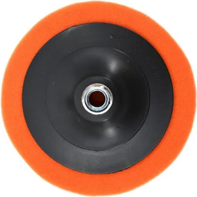 Obrázek produktu pro Lešticí kotouč AWTOOLS 180 mm, oranžová houba, M14, střední