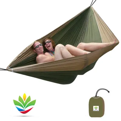 Obrázok produktu pre Extra veľká, prenosná sieť na odpočinok, ideálna na kempovanie a cestovanie