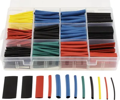 Produktbild von ChiliTec Schrumpfschlauch Sortiment 560 teilig Set bunt 600V 2:1