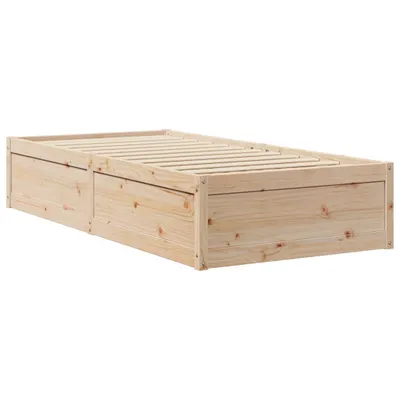 Produktbild von Massivholzbett ohne Matratze 90x190 cm Kiefernholz