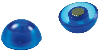 Produktbild von Magnet Power Maxi 30mm VE=4 Stück kristallblau