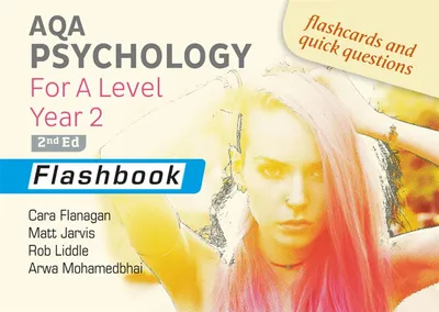 Produktbild von Aqa Psychology For A Level Year 2 Flash – Lingua: Inglese