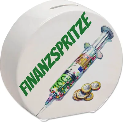 Produktbild von Finanzspritze Geldgeschenk Spardose