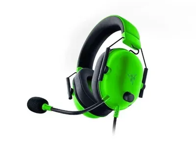 Produktbild von Razer BlackShark V2 X, Kabelgebunden, Gaming, 12 - 28000 Hz, 240 g, Kopfhörer, Schwarz, Grün